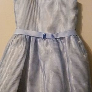 Blue stripe dress size 4T